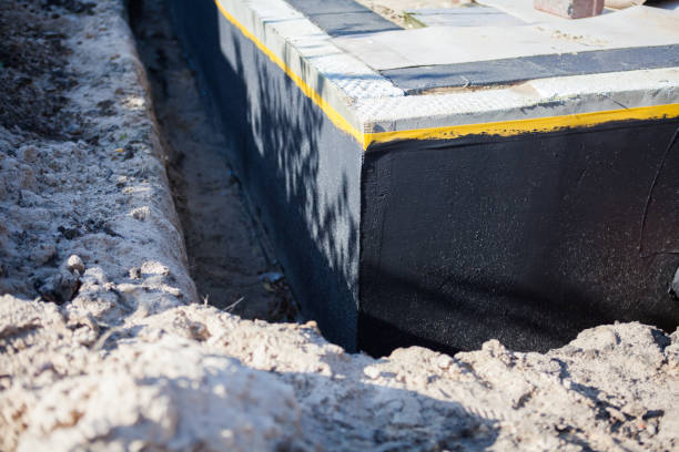 Professional Crawl Space Encapsulation technician working in Mecosta, MI